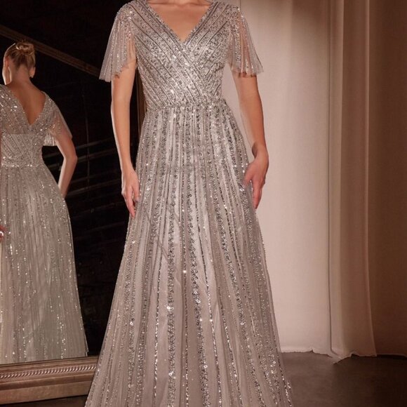 COPY - Modest formal dress. Reception ceremony bridesmaid mother of the bride n… - Picture 6 of 8